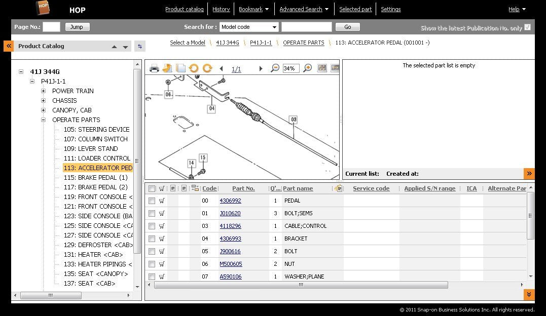 Hitachi HOP EPC 2013 - Spare Parts Catalog For All Hitachi Equipment - All Models Covered Up To 2013