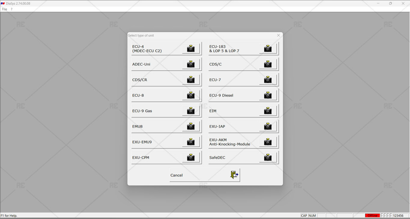 MTU DIAGNOSTIC KIT (USB-to-CAN)  With Latest MTU DiaSys 2.74 Software [2022]