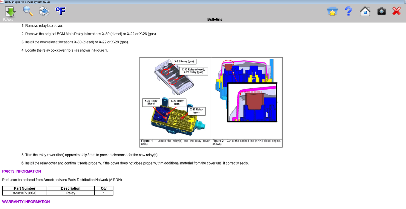 Isuzu Diagnostic Service System IDSS II 02/2017 Include G-IDSS & E-IDSS For Global Support- Full Online Installation And Support