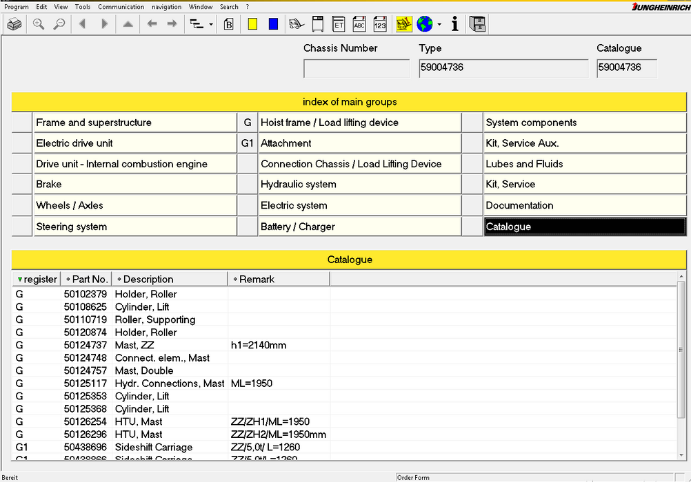 JETI ForkLift ET v4.34 EPC - Parts Catalog For ALL Jungheinrich Fork Lifts Latest 2018 - Online Installation Service !