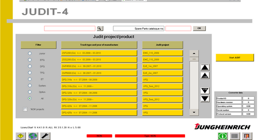 Jungheinrich Judit-4 Diagnostic Software For ALL Jungheinrich Fork Lifts - v4.37 Latest Version 2024