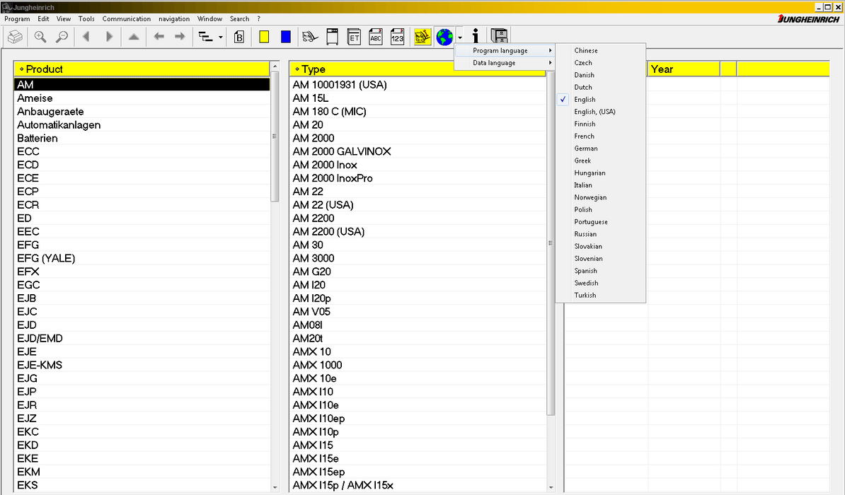 Jungheinrich JETI ForkLift SH v4.34 - Official Service Manuals Software For ALL Models Up To 2018