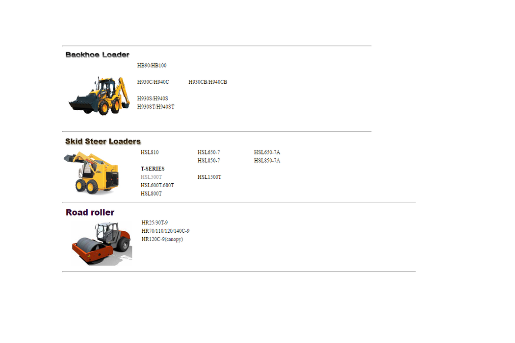 Hyundai CERES 2014 Service Manuals - All Construction Equipment Models & Serials Up To 2015 - Dealer Software