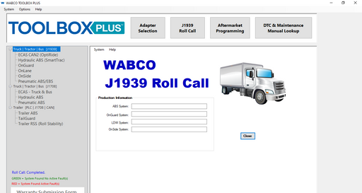 MERITOR WABCO TOOLBOX 13 &  ECAS CAN2 V3.00 - ABS And Hydraulic Power Brake (HPB) Diagnostics Software Latest 2020