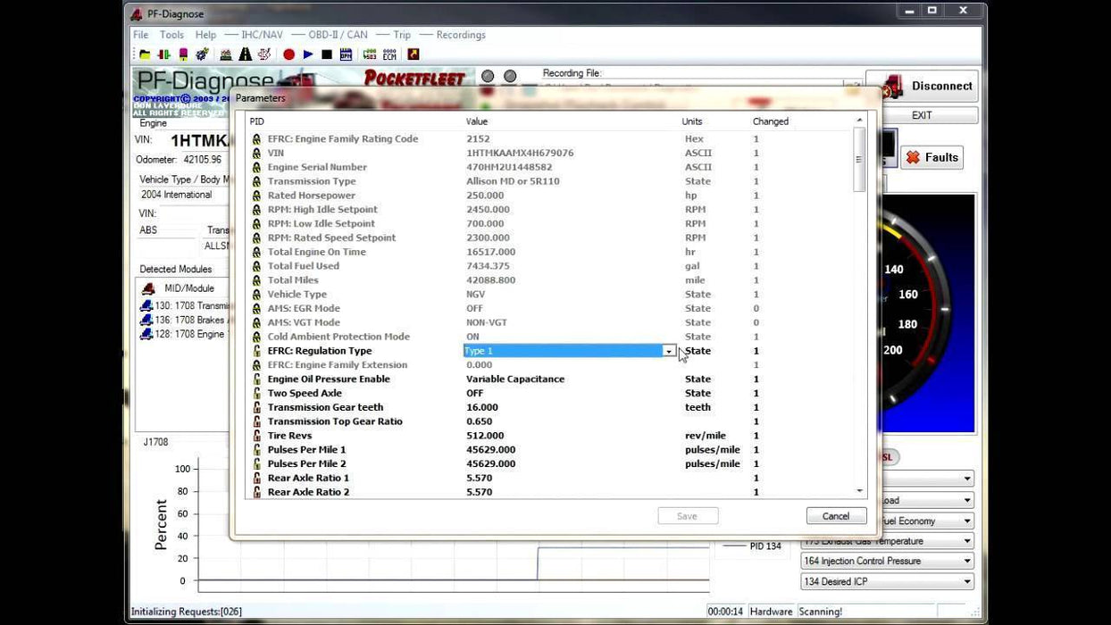 PF-Diagnose 2.0.2.23 Diagnostics Software 2013 - Full Heavy & Medium Duty with OBDII Support - Online Installation Service