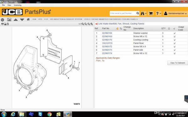 JCB ALL Models Parts Manuals Software EPC 2017 - Jcb Service Parts Plus 02\2017 And Service Manuals 2017