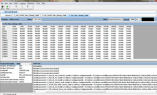 BAC ISX 871 EGR Delete Include Support Videos- Calterm Flash File