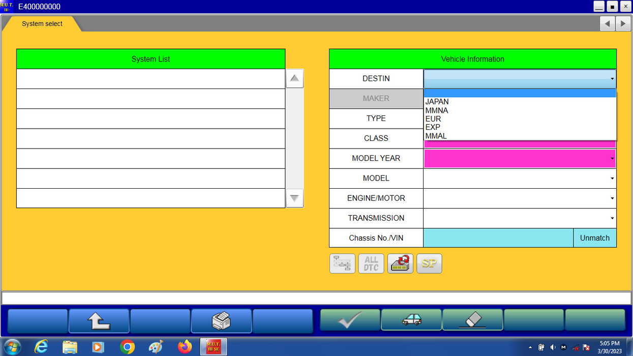 2023 Mitsubishi MUT-3 Diagnostic Software 21061-00 with Special J2534 Drivers Package