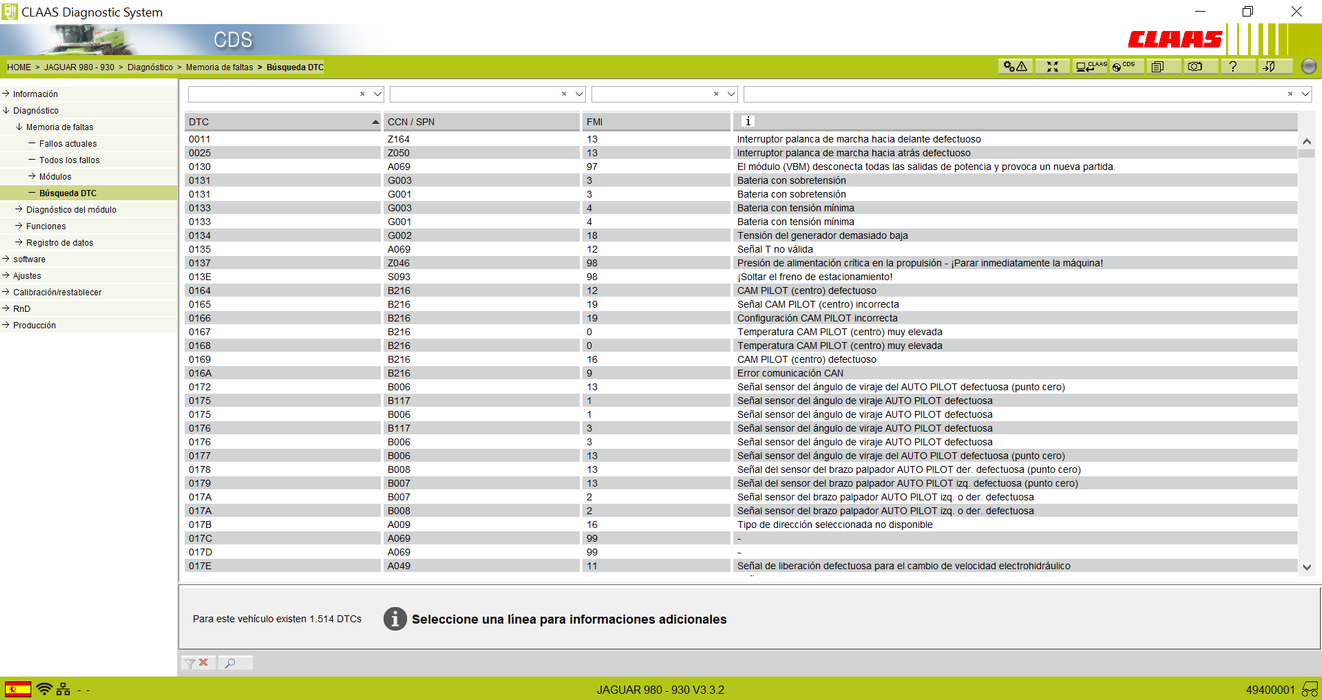 CLAAS DIAGNOSTIC CDS 7.5 Diagnostic System 2022