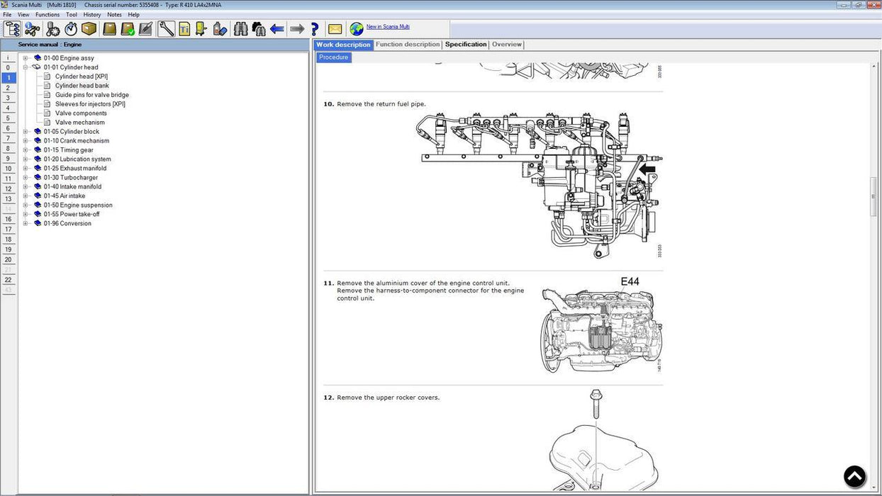 Scaniia Multi 2020 EPC Electronic Parts Catalog & Service Info - All Models Parts & Service Manuals Covered Up To 2020