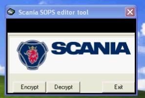 SCANIIA SOPS File Encryptor/Decryptor + XML Editor Best & Latest Version !