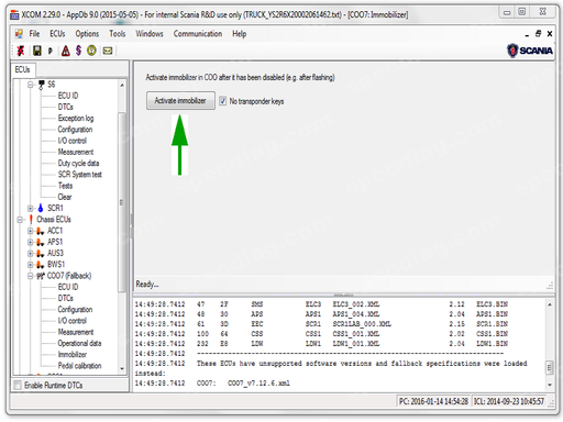 SCANIIA XCOM 2.30 Diagnostics Developer Tool 2019 - Latest & FULL Level Version !