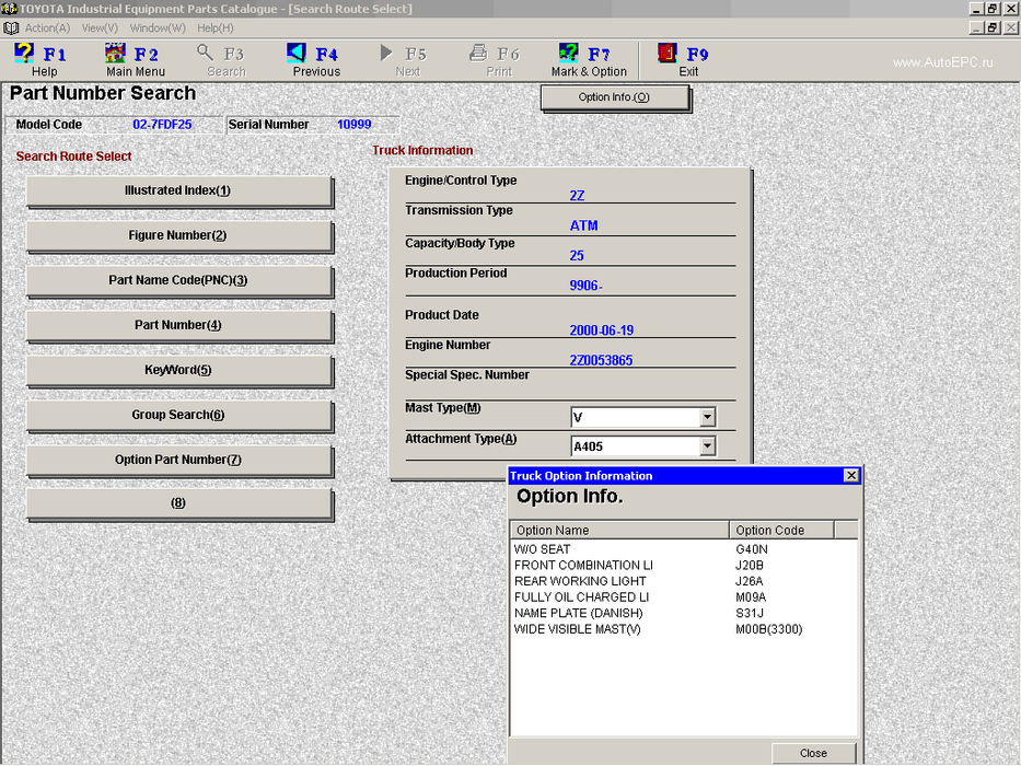 Toyota ALL Industrial Equipment EPC v2.27 - Toyota EPC 2020 All Models & Serials Parts Catalog & Diagrams