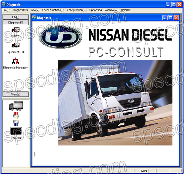 UD Data Link 3.01 Diagnostics & Reprogram Software - Nissan Diesel America 2010