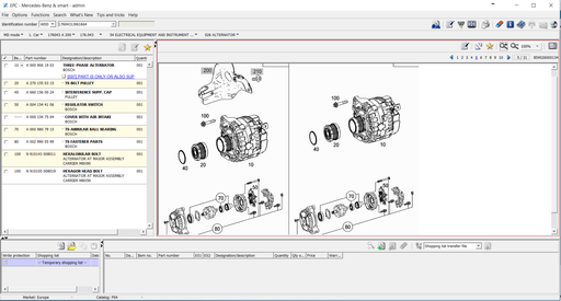 EPC , WIS / ASRA Net For Mercedes - Most Complete Version 04/2020