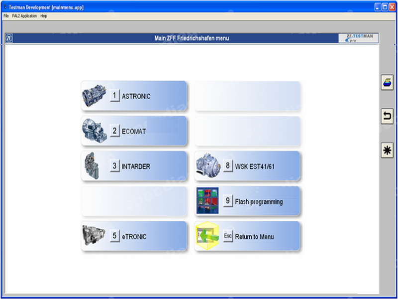 ZF Transmission Diagnostic Software - Latest ZF-Testman Pro Development 10.5 [2018]