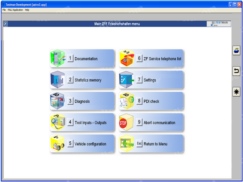 ZF Transmission - DIAGNOSTIC KIT (DPA06) - With Latest ZF-Testman Pro Development 10.5 [2021]