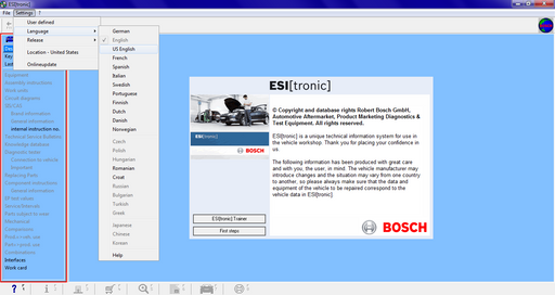 Bosch ESI Tronic 01/2016 Cars EPC Include Archive Data And Activator