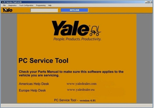 Yale Hyster PC Service Tool v 4.93 Diagnostic And Programming Software Latest 2020