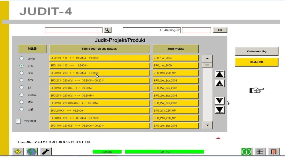 JUDIT 4 New Diagnostic Kit Jungheinrich Judit 4.35 With Box Incado & Cables Latest 2019 Kit