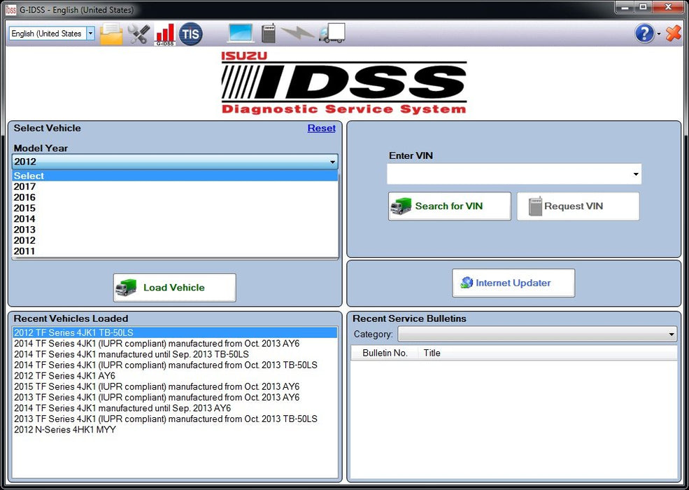 ISUZU TRUCK DIAGNOSTIC KIT (MX2) & ISUZU IDSS II 2017 / G-IDSS / E-IDSS 2020 - Full Online Installation Service & Support !