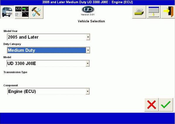 UD Data Link 3.01 Diagnostics & Reprogram Software - Nissan Diesel America 2010
