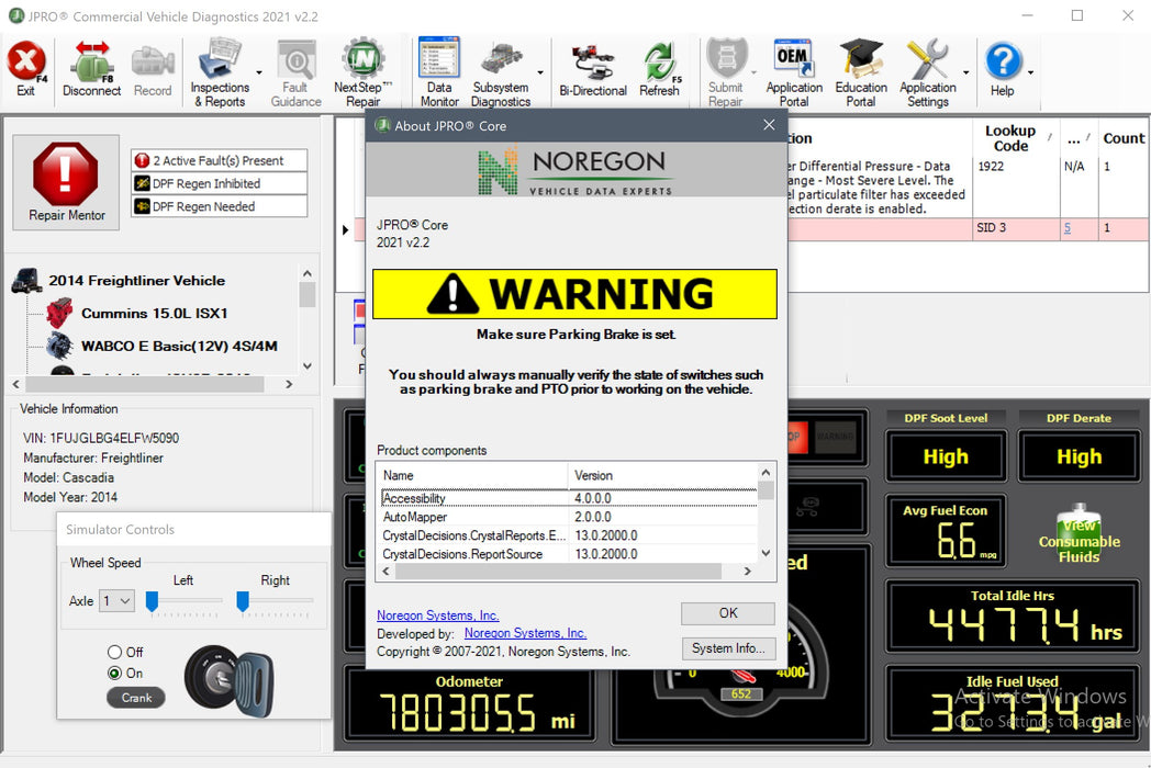 Noregon JPRO Commercial Fleet Diagnostics Software 2022 Complete Edition - All Products Included  !