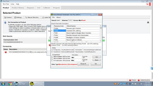 Volvos Premium Tech Tool PTT 1.12 Include VCADS 2.4 & Devtool - For Windows 10 On VM
