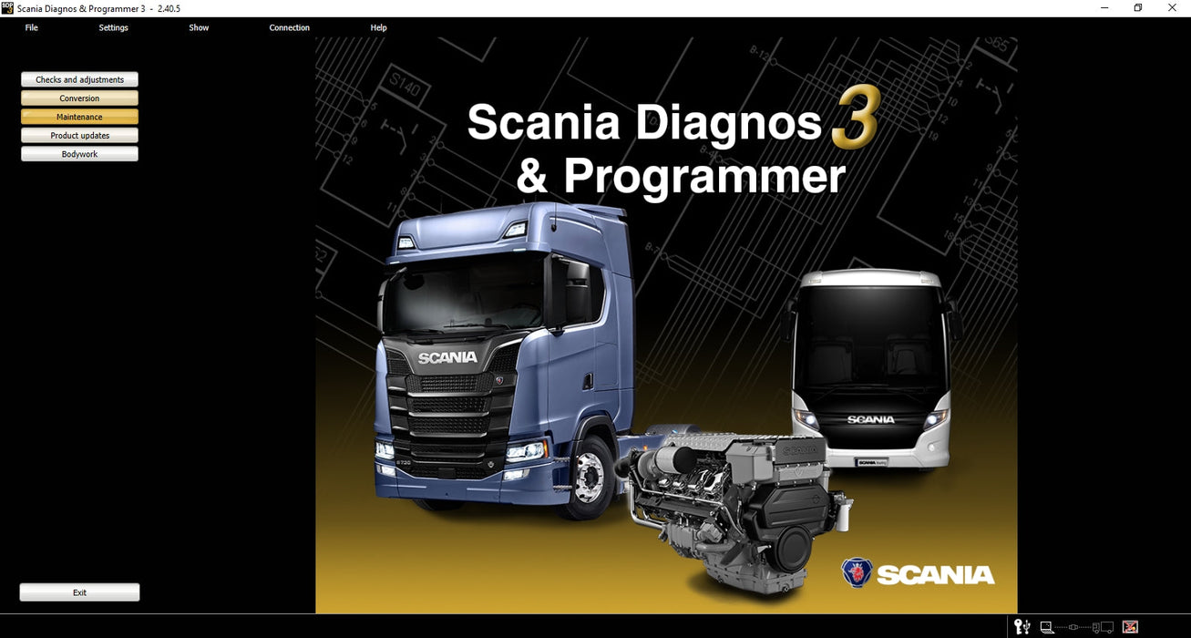 Scania SDP3 v 2.4 Diagnostic & Programmer Latest version 2019 - FULL Version ! Online Installation Service Included !