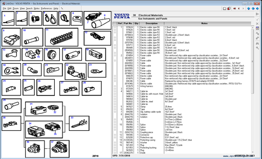 VOLVOs Pentas EPC 2022 Parts Manuals Software For All Volvo Marine and Industrial Engine