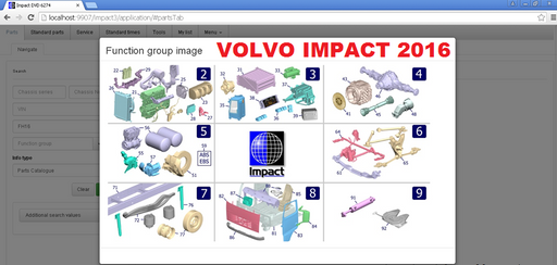 Volvos Impact 2016 Trucks & Bus EPC - Spare Parts Catalog & Service Information System