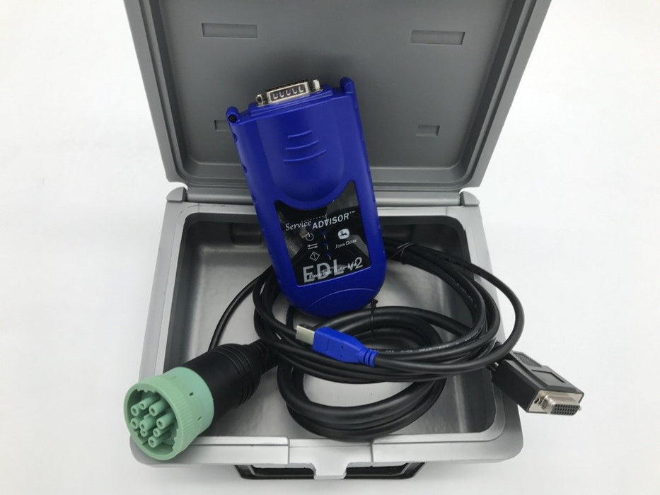 John Deer Diagnostic Kit EDL v2 (Electronic Data Link v2) Diagnostic Adapter - Include Service Advisor Software 2017 ! Free & Fast Worldwide Shipping