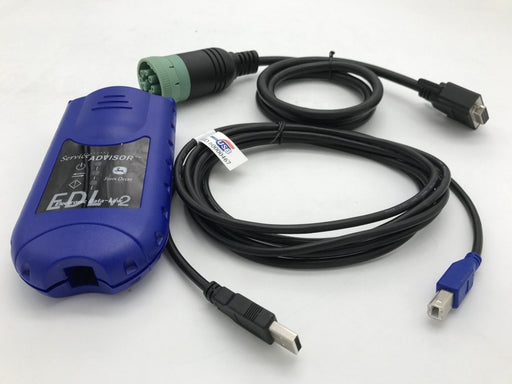 Genuine John Deer Diagnostic Kit EDL v2 (Electronic Data Link v2) Diagnostic Adapter - Include Latest Service Advisor 5.3.210 Software 2023