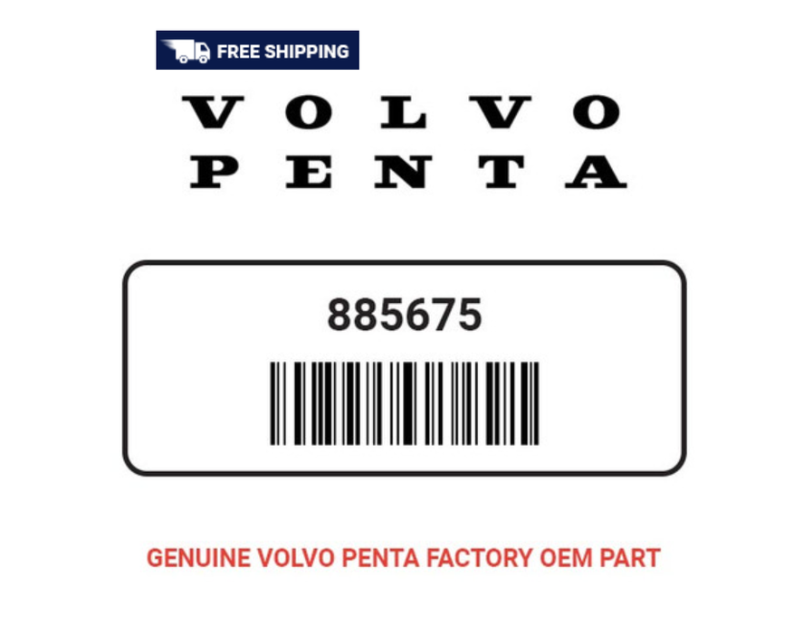 Volvo Penta New OEM Cable 885675 Genuine OEM Volvo Penta Part