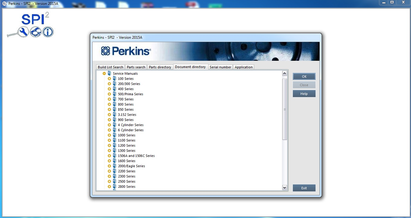 SPI2 V2018A Full Parts Catalog (EPC) & Service Information Software For Perkinss - Latest Version 2018 !