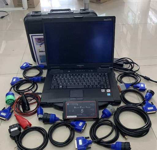 MAN Cats II (DPA5 T200) Heavy Duty Truck Diagnostic Interface With CF-52 Laptop Ready To Work
