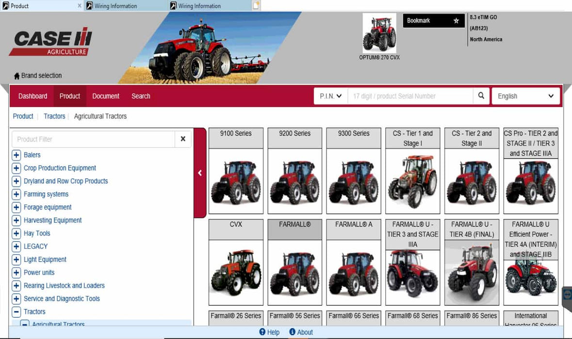 New Holland Case CNH DPA5 Diagnostic Interface & Latest EST Pre Installed CF-54 Laptop - Complete Diagnostic Kit 2022 With Latest Service Data Etimgo Included !!