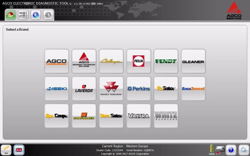 AGCO EDT Electronic Diagnostic Tool 1.116 - Activation For ALL Brands - Latest 2022 Version - Online Installation Service