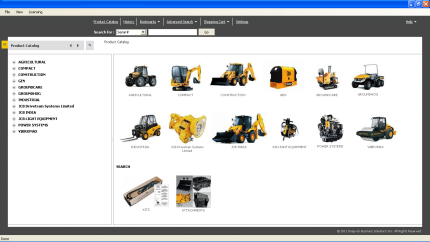 Jcb SPP 1.17.0002 + Service Manuals All Models & SN Untill 2013 -  EPC Dealer Software DVD -Service Parts Pro -2 License Included !