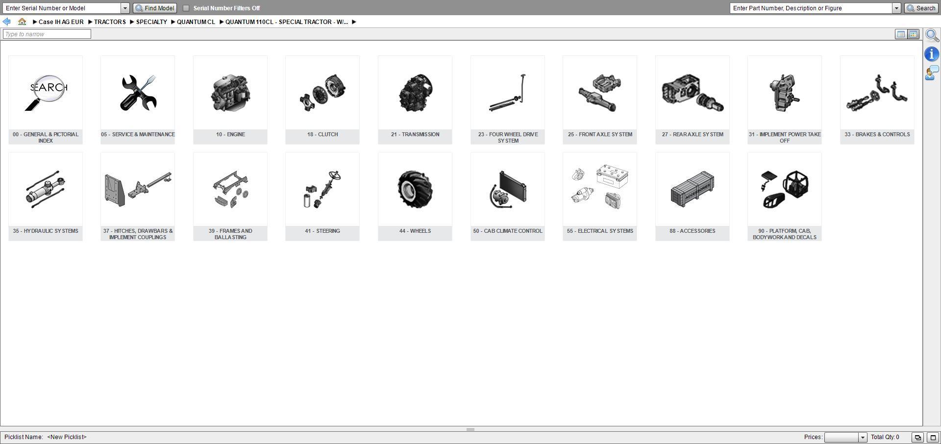 Case IH NGPC Next Generation Agricultural AG Europe 2019 EPC -All Models & Serials Up To 2020 Parts Manuals - Image 2