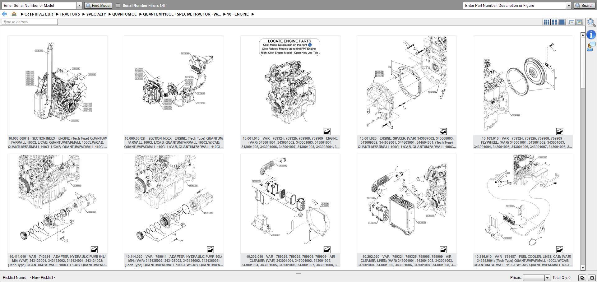 Case IH NGPC Next Generation Agricultural AG Europe 2019 EPC -All Models & Serials Up To 2020 Parts Manuals - Image 6