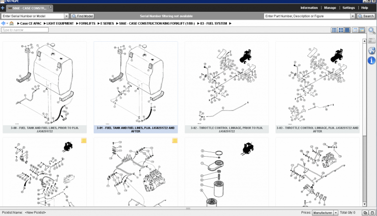 Case NGPC Construction CE Next Generation NA North America 2019 EPC All Models Parts Catalogs - Image 6