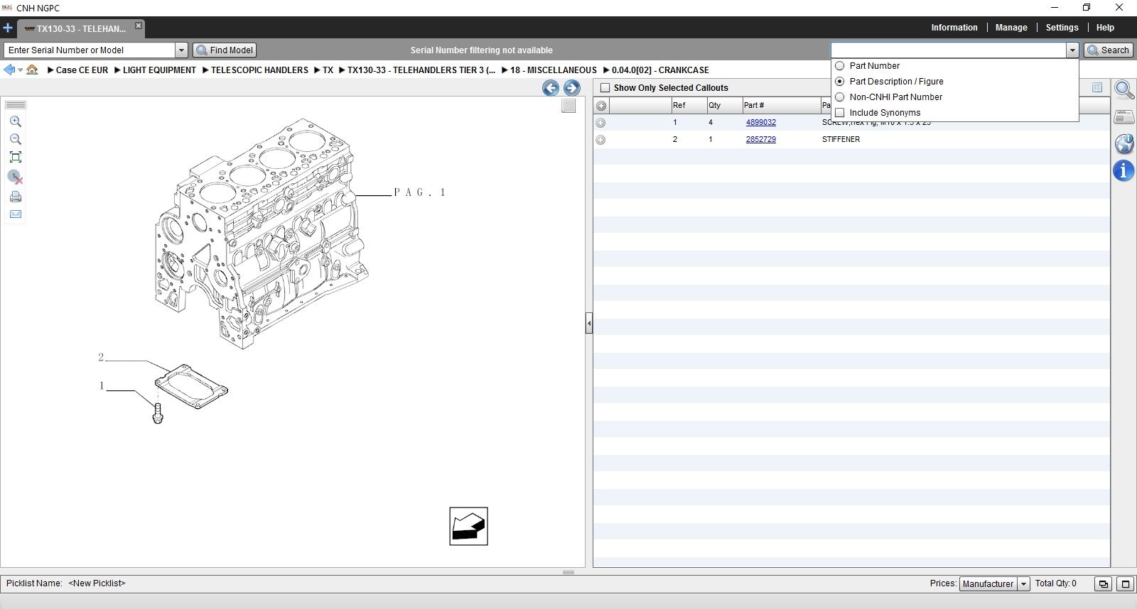 Case Construction Next Generation CE Europe 2019 EPC -All Models & Serials Up To 2020 Parts Manuals - Image 7