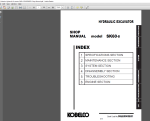 KOBELCO Construction Machinery Service Library Latest 2019 - PDF Service Manuals Complete Set ! - Image 7