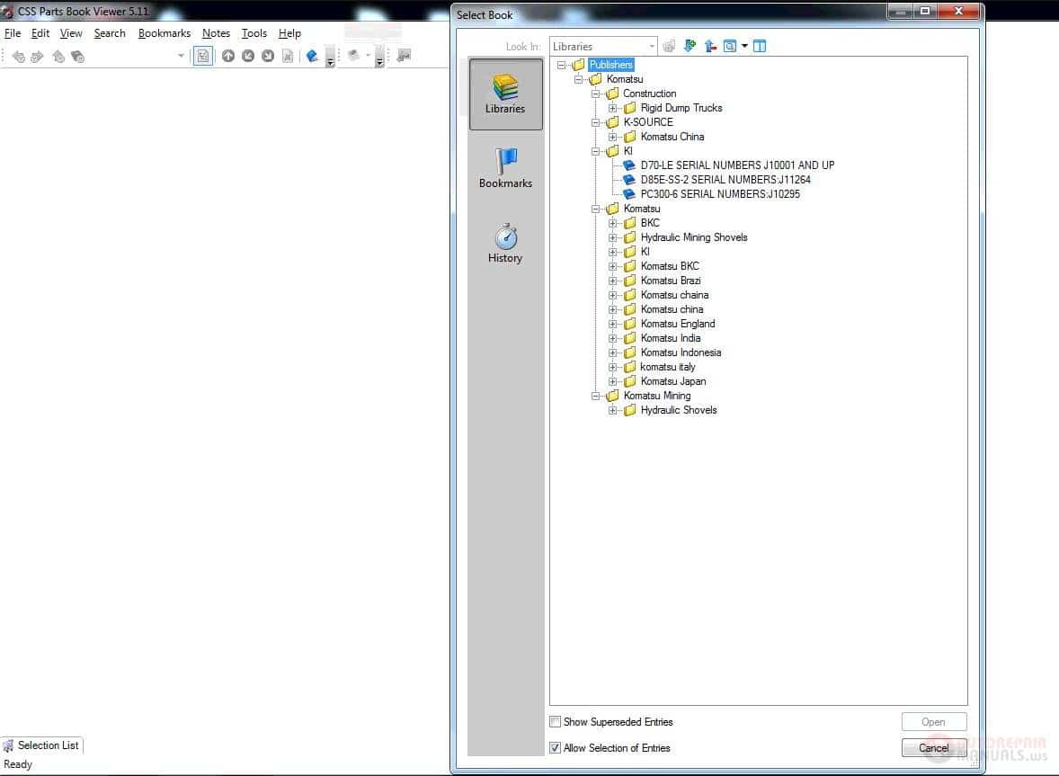 Komatsu LinkOne Parts Catalog EPC - EUROPE Parts Manual Software All Models & Serials Up To 2019 - Image 11