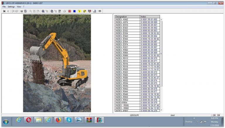 Liebherr Lidos Online EPC 04.2019 - Parts Catalog Manual For All Models Up & Include 2019 - Image 6