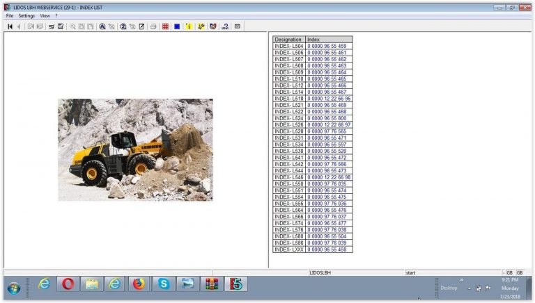 Liebherr Lidos Online EPC 04.2019 - Parts Catalog Manual For All Models Up & Include 2019 - Image 7