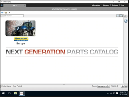 Holland Next Generation Ag Europe 2016 Epc