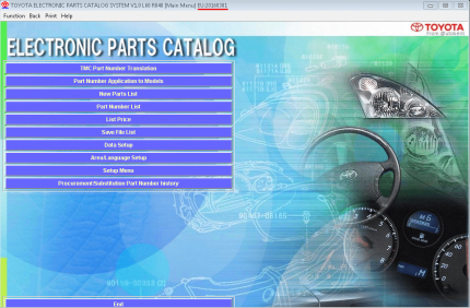 Toyota Lexus EPC 2021 All Regions Parts Catalog