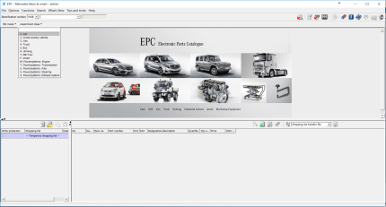 EPC WIS / ASRA Net For Mercedes